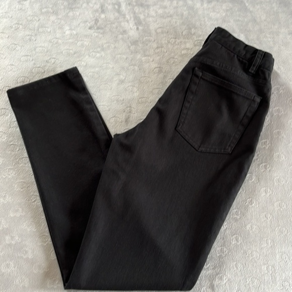 Lizwear High Rise Mom Black Denim Jean Size 4 - Picture 8 of 15